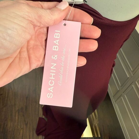 NWT Sachin & Babi CeCe 4-Way Crepe Gown size 4 - Picture 6 of 6